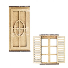 3D декорация врата и прозорец FDSBK279 Fabrika Decoru