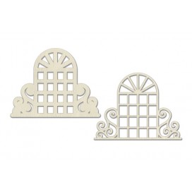 Чипборд декорация прозорец FDCH290 Fabrika Decoru