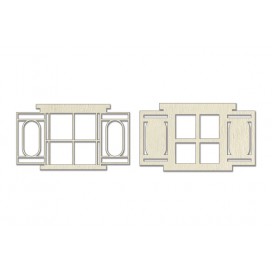 Чипборд декорация прозорец FDCH578 Fabrika Decoru