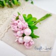 Захарни тичинки с брокатени топчета Розови