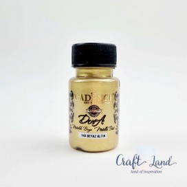 Акрилна боя Cadence Metallic Dora 148 Бяло Злато 50 мл