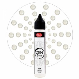 Течни перли Zen Pen снежно бяло
