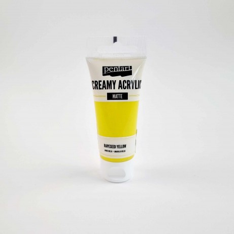 Акрилна боя Pentart 60мл Rapeseed yellow matte