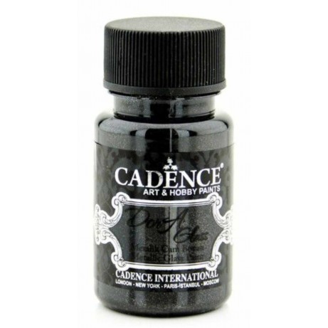 Акрилна боя за стъкло Cadence Dora Glass black