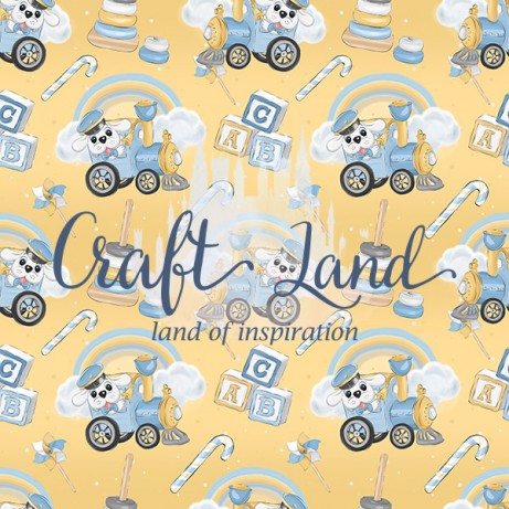 Playful Puppy Baby Boy By Collart Studio Размер 30/30см Лист 04