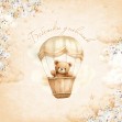 Бебешки дневник Мечешки истории в бежово от Craft Land