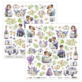 Елементи за изрязване Lavender Love на ScrapBoys