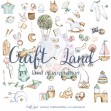 Елементи за изрязване Baby book Craft Land