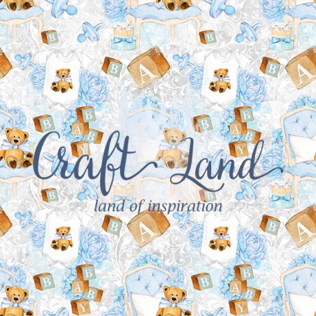 Baby Boy By Frou Frou Craft Размер 30/30см Лист 05