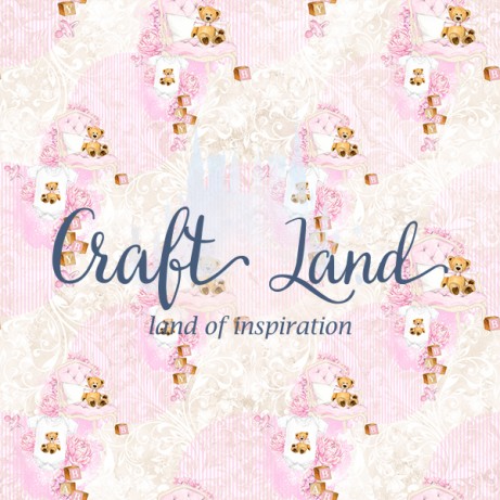 Baby Girl By Frou Frou Craft Размер 30/30см Лист 11