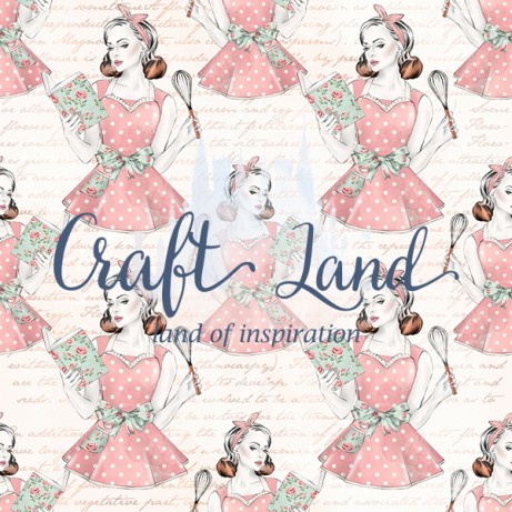 Mama's Kitchen By Frou Frou Craft Размер 30/30см Лист 02