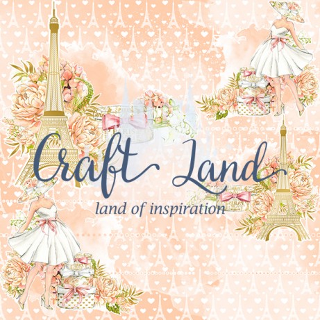 Paris By Frou Frou Craft Размер 30/30см Лист 01