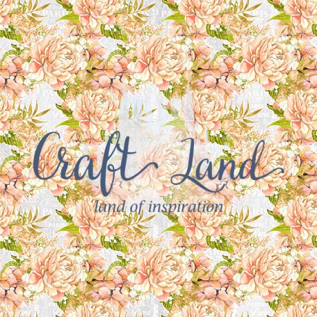 Paris By Frou Frou Craft Размер 30/30см Лист 08