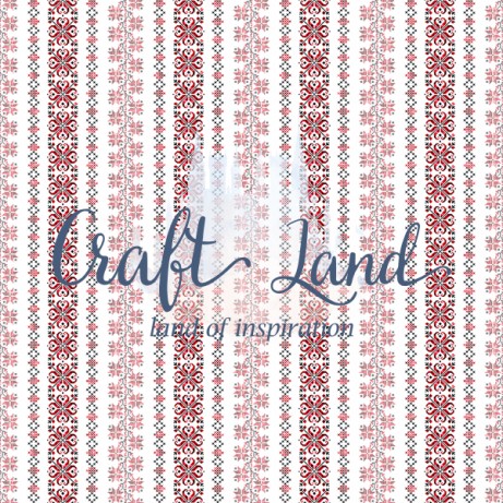 Where The Roses Grow By Frou Frou Craft Размер 30/30см Лист 04