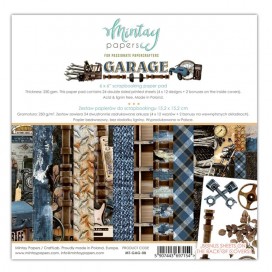 Дизайнерска хартия Garage 15,2/15,2 см Mintay
