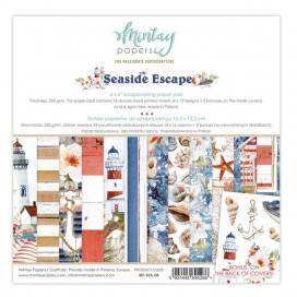 Дизайнерска хартия Seaside Escape 15,2/15,2 см Mintay