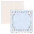 Дизайнерска хартия Christmas Blue Belle на MemoryScrap