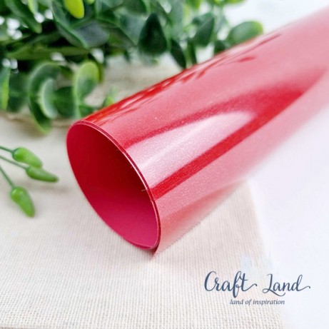 Термотрансферно фолио за текстил Червено