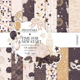 Дизайнерска хартия Time for a new start на Phantasia