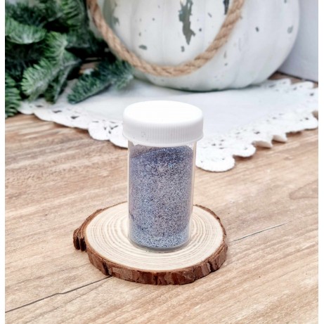 Брокат в буркан тип солничка син