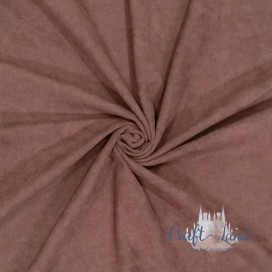 Едностранен велур KORA projects Chocolate Brown
