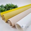 Изкуствена кожа Жълта PVC