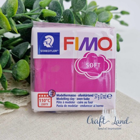 Полимерна глина Fimo Soft 57 g 22 Raspberry