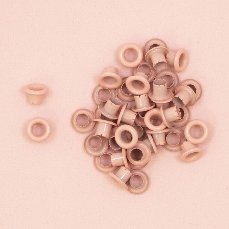 Капси/айлети Craftelier 0.84mm/40бр Розова пудра