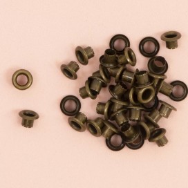 Капси/айлети Craftelier 0.84 mm/40 бр Бронз
