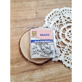Комплект брадсове Nellie`s choice сребристи 