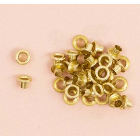Капси/айлети Craftelier 0.84mm/40бр Златисти